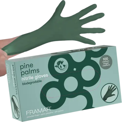 Framar Pine Palms Nitrile Wegwerphandschoenen 100 stuks Medium Framar Pine Palms Nitrile Wegwerphandschoenen 100 stuks Medium
