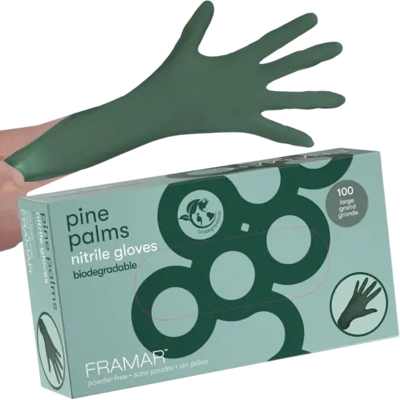 Framar Pine Palms Nitrile Wegwerphandschoenen 100 stuks Large Framar Pine Palms Nitrile Wegwerphandschoenen 100 stuks Large