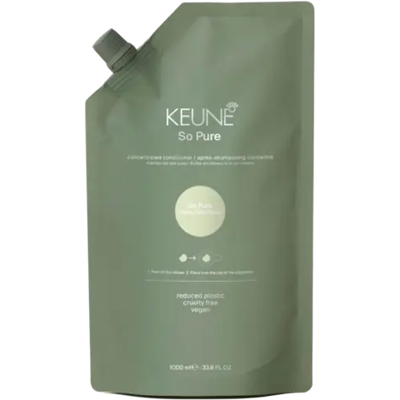 Keune So Pure Diepe Reinigende Conditioner Navulverpakking 1000ml Keune So Pure Diepe Reinigende Conditioner Navulverpakking 1000ml