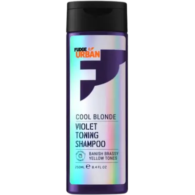 Fudge Urban Cool Blonde Violet Toning Shampoo - Shampoo Fudge Urban Cool Blonde Violet Toning Shampoo - Shampoo