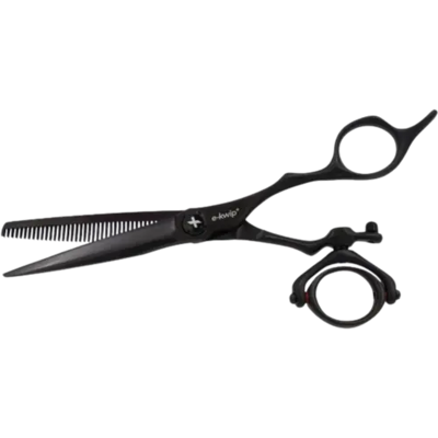 E-kwip+ TEC 3 360° Effileerschaar 5,5" - 40 tanden E-kwip+ TEC 3 360° Effileerschaar 5,5" - 40 tanden