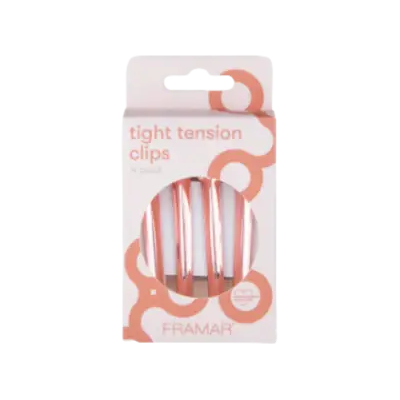 Framar Tight Tension Clips Rose Gold Framar Tight Tension Clips Rose Gold