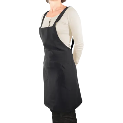 Peggy Sage Black Beautician'S Apron One Size Peggy Sage Black Beautician'S Apron One Size