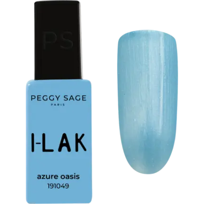Peggy Sage I-Lak Semi-Permanent Nail Lacquer 11ml Azure Oasis Peggy Sage I-Lak Semi-Permanent Nail Lacquer 11ml Azure Oasis