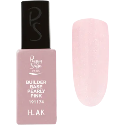 Peggy Sage I-Lak Builder Base Semi-Permanent Base For A Stronger Hold 11ml Pearly Pink Peggy Sage I-Lak Builder Base Semi-Permanent Base For A Stronger Hold 11ml Pearly Pink