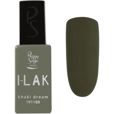 Peggy Sage I-Lak Semi-Permanent Nail Lacquer 11ml Khaki Dream Peggy Sage I-Lak Semi-Permanent Nail Lacquer 11ml Khaki Dream