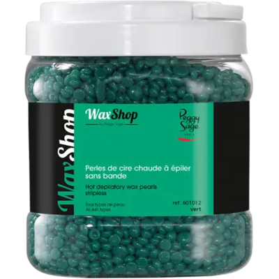 Peggy Sage Hot Depilatory Wax Pearls - 1kg Vert Peggy Sage Hot Depilatory Wax Pearls - 1kg Vert