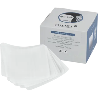 Sibel Highlight Foam Wraps 100pcs 10cm x 10cm Sibel Highlight Foam Wraps 100pcs 10cm x 10cm