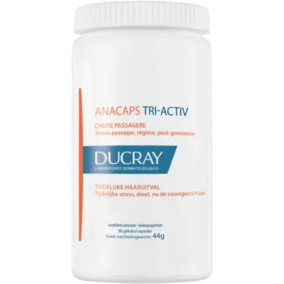 Ducray Anacaps Tri-Activ - Haarondersteuning - 90 Capsules Ducray Anacaps Tri-Activ - Haarondersteuning - 90 Capsules
