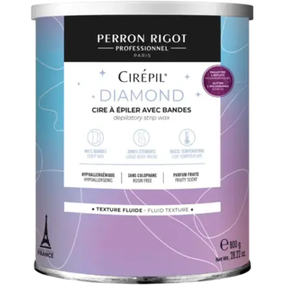 Perron Rigot Cirépil Diamond Hypoallergenic Strip Wax 800gr Perron Rigot Cirépil Diamond Hypoallergenic Strip Wax 800gr