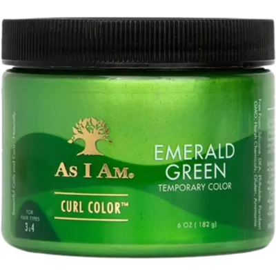 As I Am Krullen Kleur - Smaragdgroen 182g - Haar Kleur Gel As I Am Krullen Kleur - Smaragdgroen 182g - Haar Kleur Gel