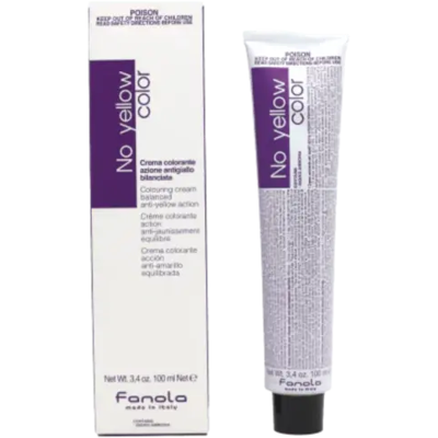 Fanola No Yellow Violet Toner 100ml - Haarverfproduct Fanola No Yellow Violet Toner 100ml - Haarverfproduct