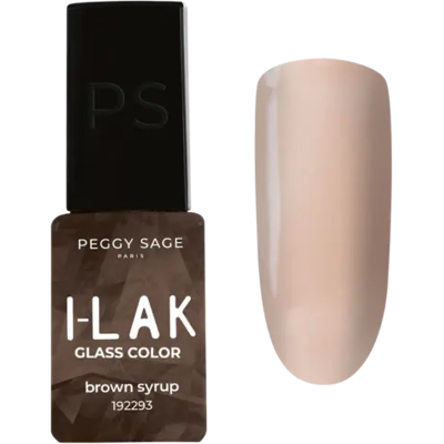 Peggy Sage Semi-Permanent Lacquer Glass Color 5ml Brown Syrup Peggy Sage Semi-Permanent Lacquer Glass Color 5ml Brown Syrup