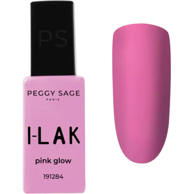 Peggy Sage I-Lak Semi-permanent Lacquer 11ml Pink Glow Peggy Sage I-Lak Semi-permanent Lacquer 11ml Pink Glow