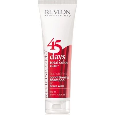 Revlon Brave Reds 45 Dagen Kleurenbeschermende Shampoo & Conditioner Revlon Brave Reds 45 Dagen Kleurenbeschermende Shampoo & Conditioner