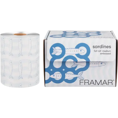 Framar Medium Foil Embossed Sardine Framar Medium Foil Embossed Sardine