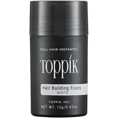 Toppik Haarvezels - Wit - Haarverstevigingsvezels voor dun haar Toppik Haarvezels - Wit - Haarverstevigingsvezels voor dun haar