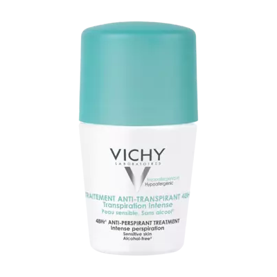 Vichy Anti-perspirant Treatment 48hr Deodorant Roller 50ml Vichy Anti-perspirant Treatment 48hr Deodorant Roller 50ml