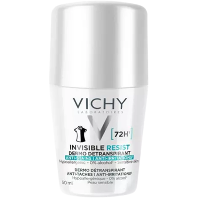 Vichy Deodorant 72H Invisible Resist Anti-Perspirant - 50ml Vichy Deodorant 72H Invisible Resist Anti-Perspirant - 50ml