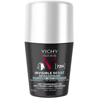 Vichy Homme Deodorant 72H Invisible Resist 50ml Vichy Homme Deodorant 72H Invisible Resist 50ml