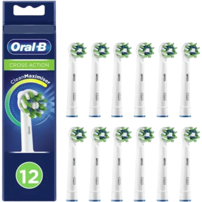 Oral-B Pro CrossAction Tandenborstelkop - Verwijdert 100% Meer Plaque Oral-B Pro CrossAction Tandenborstelkop - Verwijdert 100% Meer Plaque