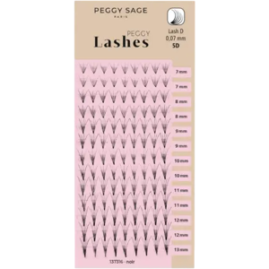 Peggy Sage Russian Volume Eyelash Extensions - Lash D - 0,07mm 5D 7 - 13mm Peggy Sage Russian Volume Eyelash Extensions - Lash D - 0,07mm 5D 7 - 13mm