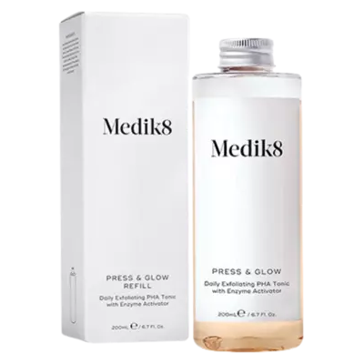 Medik8 Press & Glow Toner Refill 200ml Medik8 Press & Glow Toner Refill 200ml