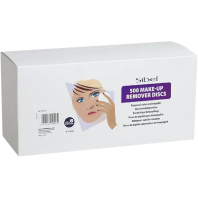 Sibel Make-Up Removal Pads 5,7cm 500 stuks Sibel Make-Up Removal Pads 5,7cm 500 stuks