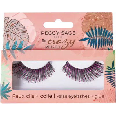 Peggy Sage False Eyelashes + Glue Pink Paradise Peggy Sage False Eyelashes + Glue Pink Paradise