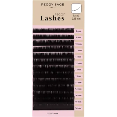 Peggy Sage Lash To Lash Eyelash Extensions - Lash J - 0,15mm 8 - 16mm Peggy Sage Lash To Lash Eyelash Extensions - Lash J - 0,15mm 8 - 16mm