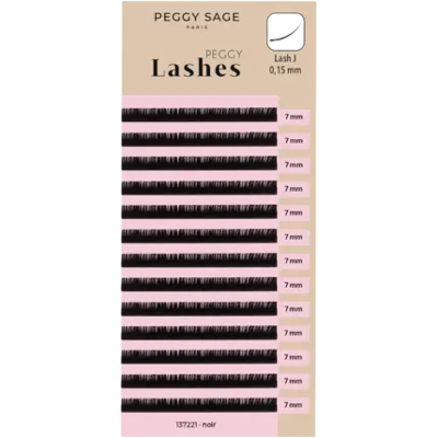 Peggy Sage Lash To Lash Eyelash Extensions - Lash J - 0,15mm 7mm Peggy Sage Lash To Lash Eyelash Extensions - Lash J - 0,15mm 7mm