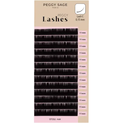 Peggy Sage Lash To Lash Eyelash Extensions - Lash C - 0,15mm 11mm Peggy Sage Lash To Lash Eyelash Extensions - Lash C - 0,15mm 11mm