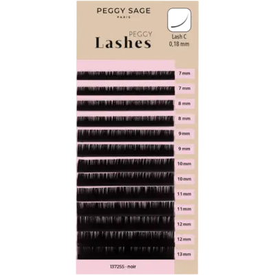 Peggy Sage Lash To Lash Eyelash Extensions - Lash C - 0,18mm 7 - 13mm Peggy Sage Lash To Lash Eyelash Extensions - Lash C - 0,18mm 7 - 13mm