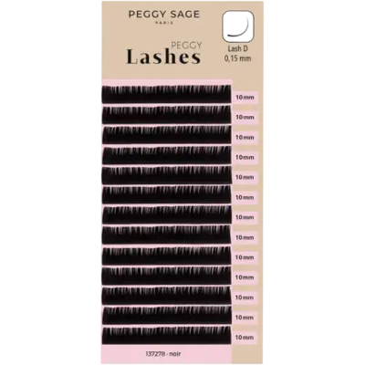 Peggy Sage Lash To Lash Eyelash Extensions - Lash D - 0,15mm 10mm Peggy Sage Lash To Lash Eyelash Extensions - Lash D - 0,15mm 10mm