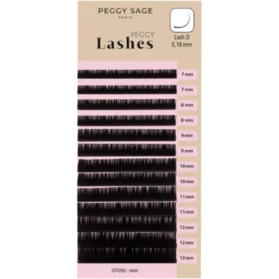 Peggy Sage Lash To Lash Eyelash Extensions - Lash D - 0,18mm 7 - 13mm Peggy Sage Lash To Lash Eyelash Extensions - Lash D - 0,18mm 7 - 13mm