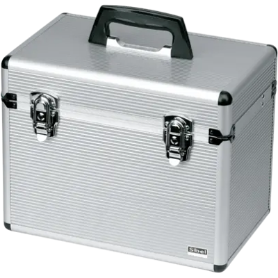 Sibel Beauty Case Aluminium 26x23x29cm Sibel Beauty Case Aluminium 26x23x29cm