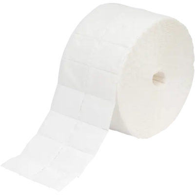 Sibel Cellulose Squares Wipes 4cm x 5cm Roll 1000pcs Sibel Cellulose Squares Wipes 4cm x 5cm Roll 1000pcs