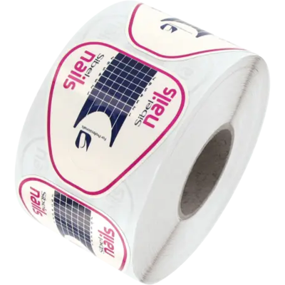 SIBEL Nail Forms Double Thickness 500pcs SIBEL Nail Forms Double Thickness 500pcs
