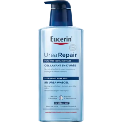 Eucerin UreaRepair Gel Lavant 5% Urea - droge huid - Reinigingsgel Eucerin UreaRepair Gel Lavant 5% Urea - droge huid - Reinigingsgel