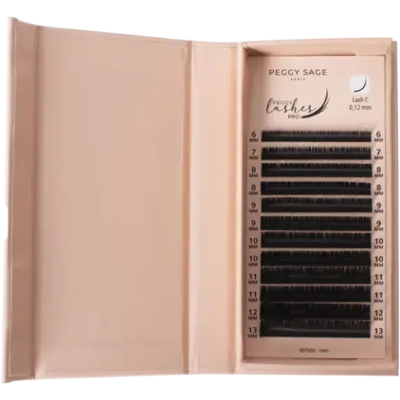 Peggy Sage Lash To Lash Ellipse Flat - C - 6 to 13 mm 0,12 mm Peggy Sage Lash To Lash Ellipse Flat - C - 6 to 13 mm 0,12 mm