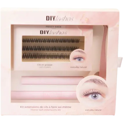 Peggy Sage DIY Lashes Home Lash Extensions Kit Everyday Natural Peggy Sage DIY Lashes Home Lash Extensions Kit Everyday Natural