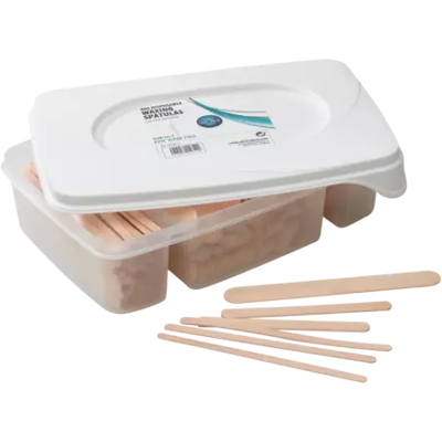 Sibel Wooden Spatulas 400 stuks Sibel Wooden Spatulas 400 stuks