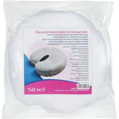 Sibel Disposable Fitted Face Rest Cover 100pcs Sibel Disposable Fitted Face Rest Cover 100pcs