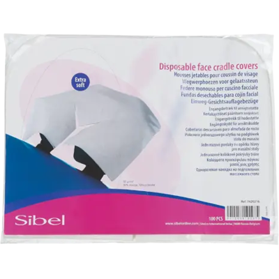 Sibel Disposable Soft Face Rest Cover 100pcs Sibel Disposable Soft Face Rest Cover 100pcs