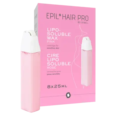 Sibel EHP Wax Cartridge Eyebrows Mini Roll-on 25ml 8pcs Pink Sibel EHP Wax Cartridge Eyebrows Mini Roll-on 25ml 8pcs Pink