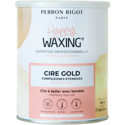 Perron Rigot Happy Waxing Cire Gold Hard Wax Tin 800g Perron Rigot Happy Waxing Cire Gold Hard Wax Tin 800g