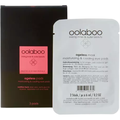 Oolaboo Ageless Moisturizing & Cooling Eye pads 3x2pads Oolaboo Ageless Moisturizing & Cooling Eye pads 3x2pads