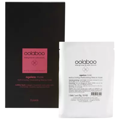 Oolaboo Ageless Fleece Mask 3pads Oolaboo Ageless Fleece Mask 3pads