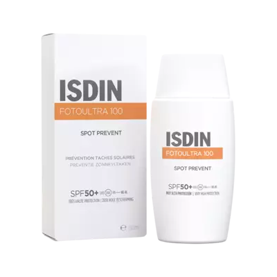 Isdin Merk Spot Prevent SPF50+ Zonnebrandcrème - Zonbescherming Isdin Merk Spot Prevent SPF50+ Zonnebrandcrème - Zonbescherming