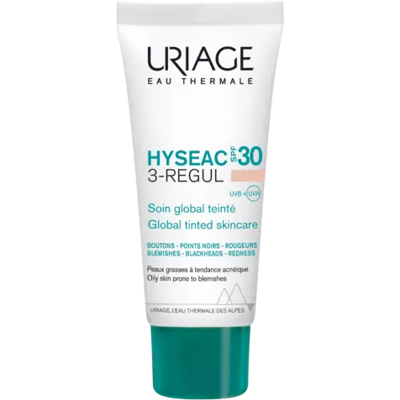 Uriage Hyséac 3-Regul Gecombineerde Huidverzorging SPF30 - Verzorging Uriage Hyséac 3-Regul Gecombineerde Huidverzorging SPF30 - Verzorging